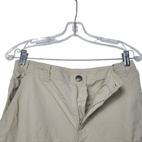 Columbia Omni Shade Sun Protection Beige Men's Shorts 30x12 - Picture 2 of 6